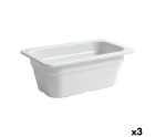 Fuente de Cocina Inde 26,5 x 16,2 x 10 cm (3 Unidades)