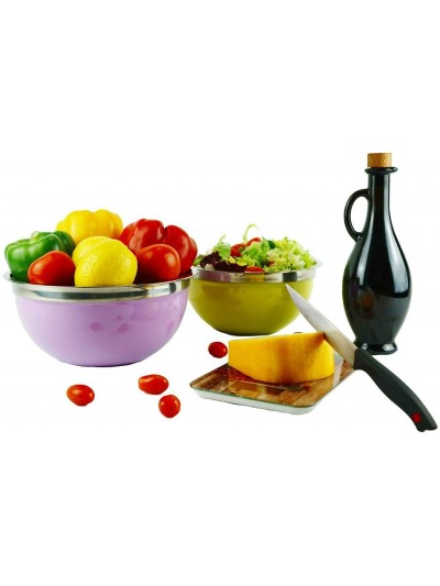 Set de Cuencos Bepro Multicolor 9 x 21 x 21 cm
