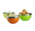 Set of bowls Bepro Multicolour 9 x 21 x 21 cm