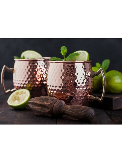 2 Piece Mug Set Home ESPRIT Golden 480 ml