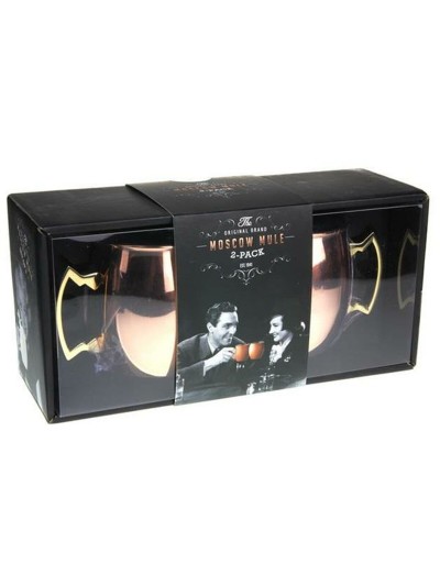 2 Piece Mug Set Home ESPRIT Golden 480 ml