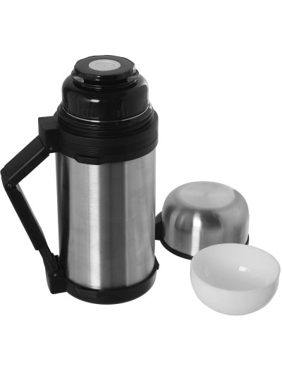 Stainless Steel Flask Alexandra House Living Grey 1,2 L