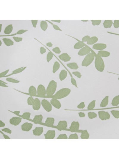 Vajilla Alexandra House Living Blanco Porcelana 27 x 1 x 27 cm