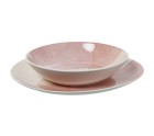 Vajilla Alexandra House Living Rosa Porcelana 27 x 1 x 27 cm