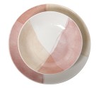 Tableware Alexandra House Living Pink Porcelain 27 x 1 x 27 cm