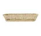 Set of trays Alexandra House Living Beige Seagrass 43 x 7 x 17 cm 36 x 16 x 6 cm 2 Pieces