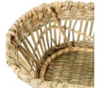 Juego de Bandejas Alexandra House Living Beige Hierba de mar 43 x 7 x 17 cm 36 x 16 x 6 cm 2 Piezas