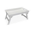 Juego de Bandejas Versa Blanco Madera MDF 32 x 24 x 48 cm
