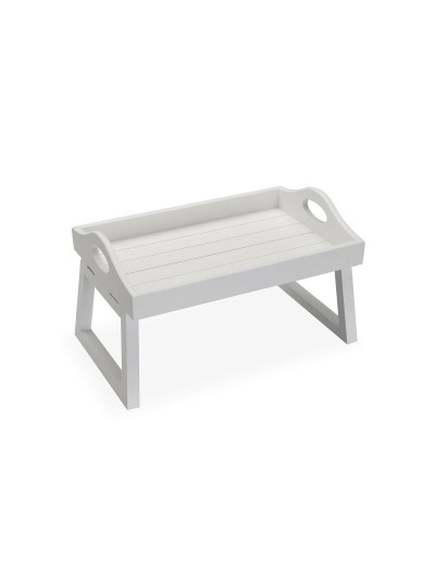 Juego de Bandejas Versa Blanco Madera MDF 32 x 24 x 48 cm