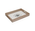 Tray Versa Gourmet MDF Wood 24 x 4,5 x 34 cm