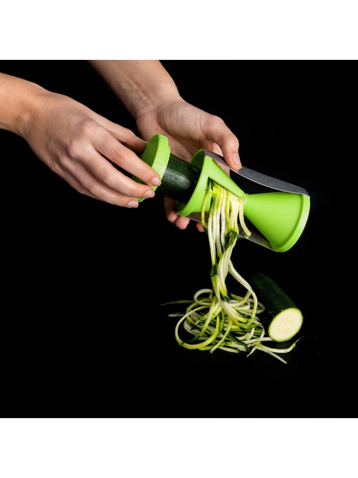 Plate Quid Veggy Green Plastic 18 x 8 x 27 cm (12 Units)