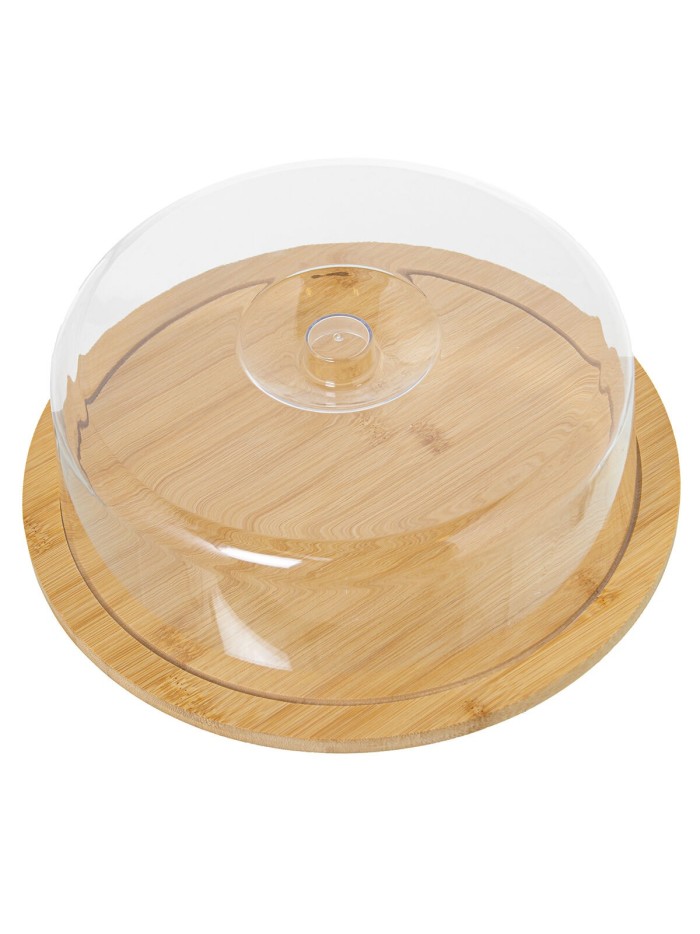 Cheese Plate Alexandra House Living Brown Wood 29 x 9 x 29 cm