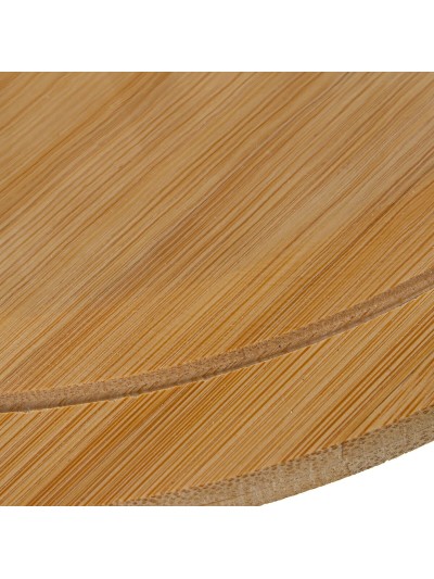 Plato para Queso Alexandra House Living Marrón Madera 29 x 9 x 29 cm