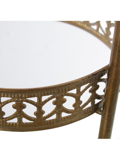 Set of trays Alexandra House Living Golden Metal 22 x 34 x 21 cm 28 x 26 x 48 cm 2 Pieces