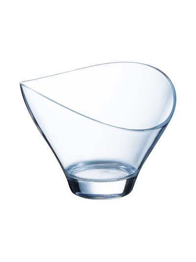 Ice Cream and Milk Shake Glass Arcoroc Jazzed Transparent Glass