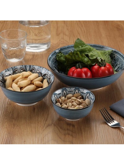 Snack Bowl Versa Blue Ceramic Porcelain 11,5 x 6 x 11,5 xm