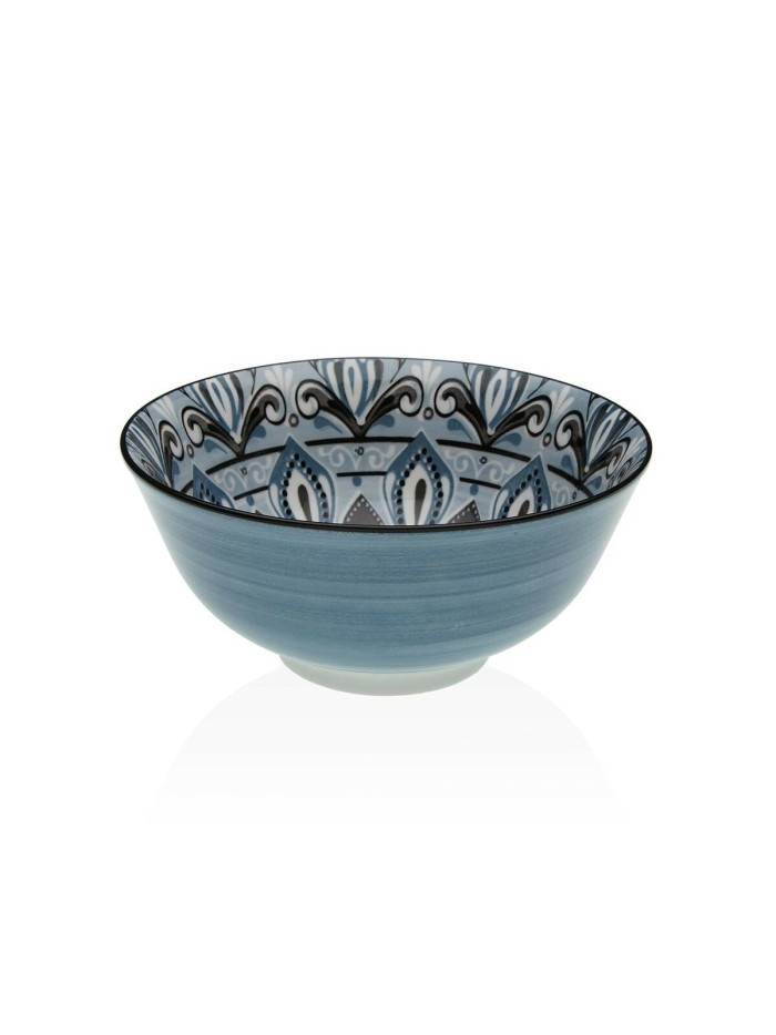 Snack Bowl Versa Blue Ceramic Porcelain 15,5 x 7 x 15,5 cm