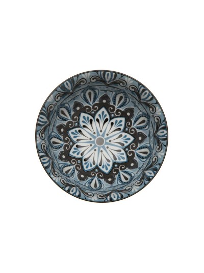 Snack Bowl Versa Blue Ceramic Porcelain 15,5 x 7 x 15,5 cm