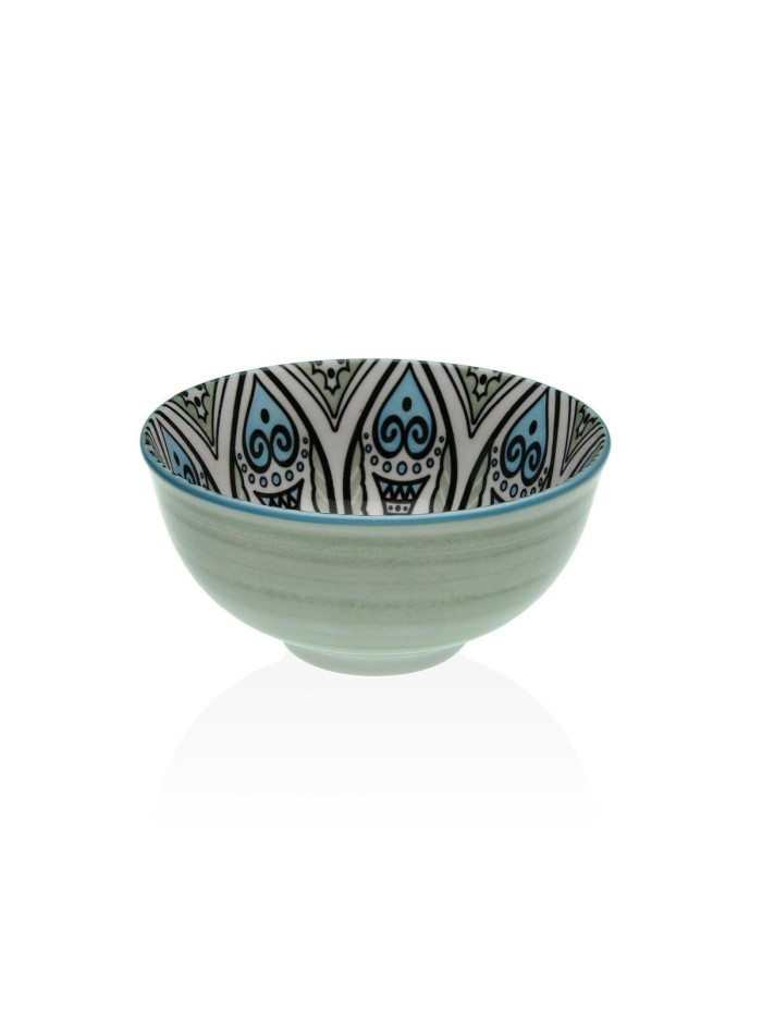 Snack Bowl Versa Green Ceramic Porcelain 11,5 x 6 x 11,5 xm