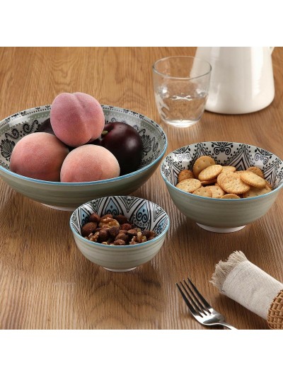 Bol para Aperitivos Versa Verde Cerámica Porcelana 15,5 x 7 x 15,5 cm