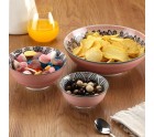 Bol para Aperitivos Versa Rosa Cerámica Porcelana 11,5 x 6 x 11,5 xm