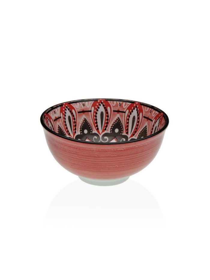 Snack Bowl Versa Red Ceramic Porcelain 11,5 x 6 x 11,5 xm