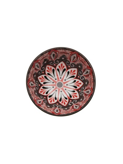 Bol para Aperitivos Versa Rojo Cerámica Porcelana 11,5 x 6 x 11,5 xm