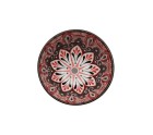 Bol para Aperitivos Versa Rojo Cerámica Porcelana 11,5 x 6 x 11,5 xm