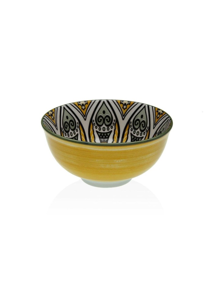 Bol pour Apéritifs Versa Jaune Céramique Porcelaine 11,5 x 6 x 11,5 xm