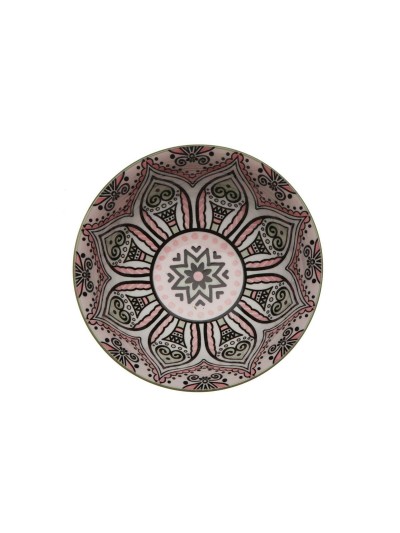 Bol pour Apéritifs Versa Rose Céramique Porcelaine 15,5 x 7 x 15,5 cm