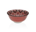 Bol pour Apéritifs Versa Rouge Céramique Porcelaine 15,5 x 7 x 15,5 cm