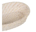 Bandeja Blanco Bambú Ratán 29 x 22 x 7 cm (2 Unidades)