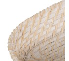 Tray White Bamboo Rattan 44 x 17 x 7 cm (2 Units)