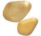 Set of trays Alexandra House Living Golden Metal Aluminium 31 x 3 x 23 cm 42,5 x 4 x 32 cm 2 Pieces