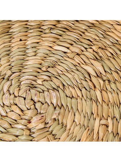 Juego de Bandejas Alexandra House Living Beige Hierba de mar 30 x 3 x 30 cm 40 x 3 x 40 cm 20 x 3 x 20 cm 3 Piezas
