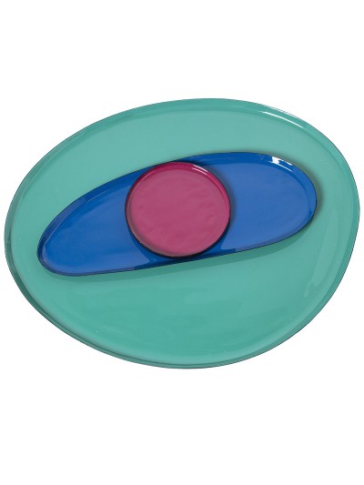Set of trays Alexandra House Living Multicolour Metal Enamelled Metal 10 x 1 x 10 cm 33 x 1 x 27 cm 26 x 1 x 10 cm 3 Pieces