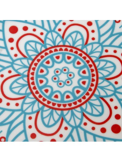 Tableware Alexandra House Living Blue Porcelain 27 x 1 x 27 cm