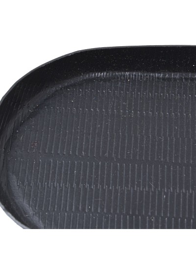 Juego de Bandejas Alexandra House Living Negro Metal Aluminio 40 x 20 cm 30 x 15 cm 21 x 11 cm 3 Piezas