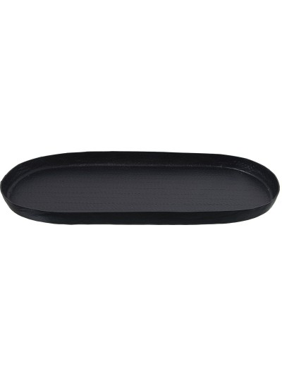 Juego de Bandejas Alexandra House Living Negro Metal Aluminio 40 x 20 cm 30 x 15 cm 21 x 11 cm 3 Piezas