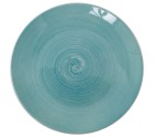 Tableware Alexandra House Living Blue Porcelain 27 x 1 x 27 cm