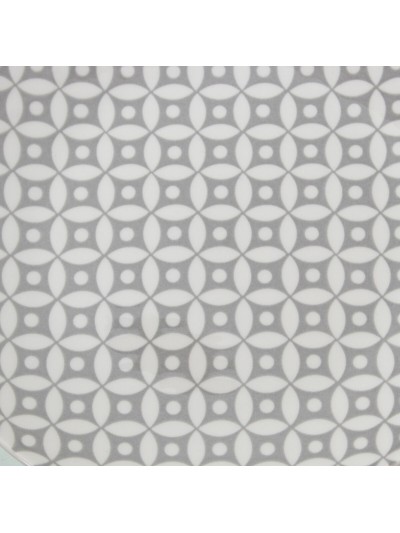 Assiettes Alexandra House Living Gris Porcelaine 27 x 1 x 27 cm