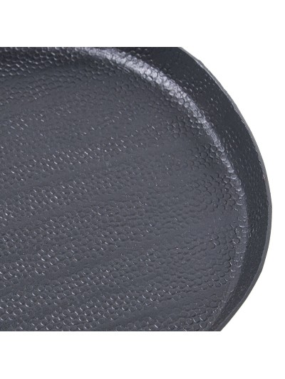 Juego de Bandejas Alexandra House Living Negro Metal Aluminio 40 x 20 cm 30 x 15 cm 21 x 11 cm 3 Piezas