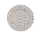 Underplate Versa Metal 33 x 1,5 x 33 cm Christmas