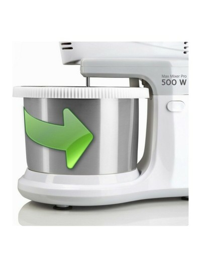 Robot Pâtissier avec Bol Haeger BL-5BW.009A MAX MIXER PRO 500 W 3 L Multicouleur