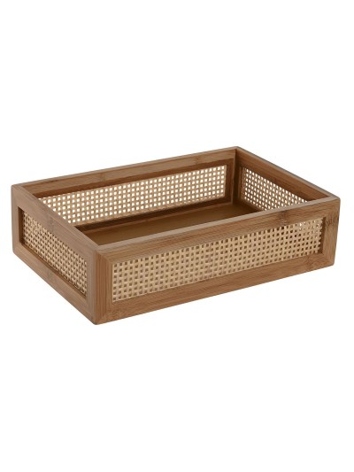 Bandeja de Aperitivos Home ESPRIT Natural 26 x 17 x 7 cm