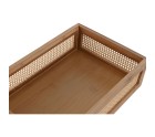 Snack tray Home ESPRIT Natural 26 x 17 x 7 cm