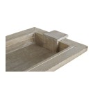 Snack tray Home ESPRIT White Modern Stripped 48 X 30,5 X 7,5 cm