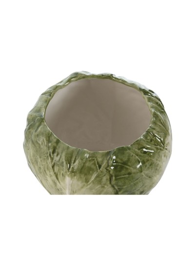 Bowl Home ESPRIT Green Stoneware 19,5 x 19,5 x 14 cm