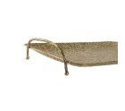 Jeux de plateaux Home ESPRIT Doré Moderne 48,5 x 30 x 8 cm (2 Unités)