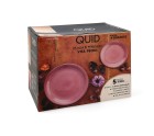 Tableware Quid Vita Peoni Pink Ceramic 18 Pieces